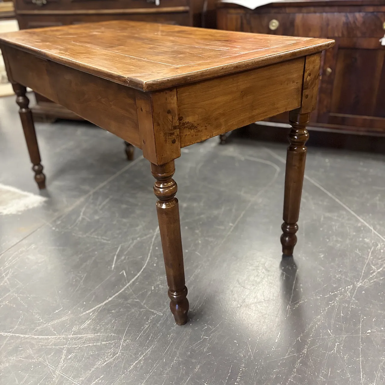 Louis Philippe table solid cherry, 19th century 8