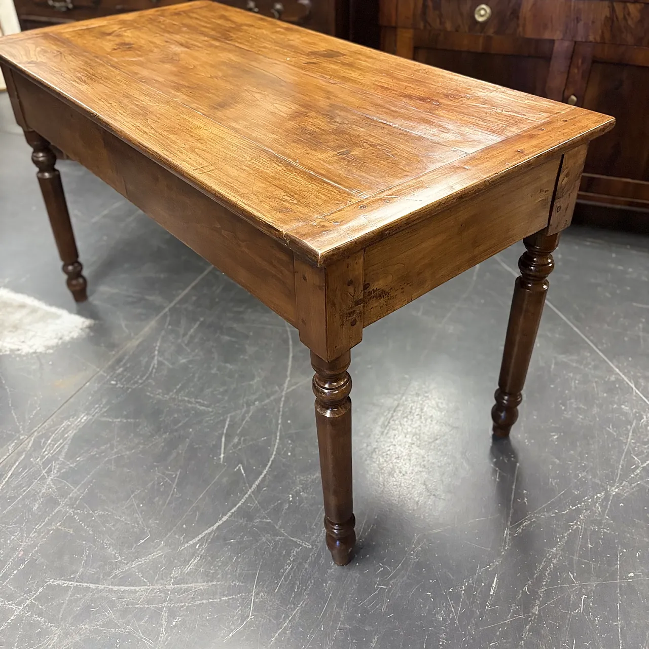 Louis Philippe table solid cherry, 19th century 9