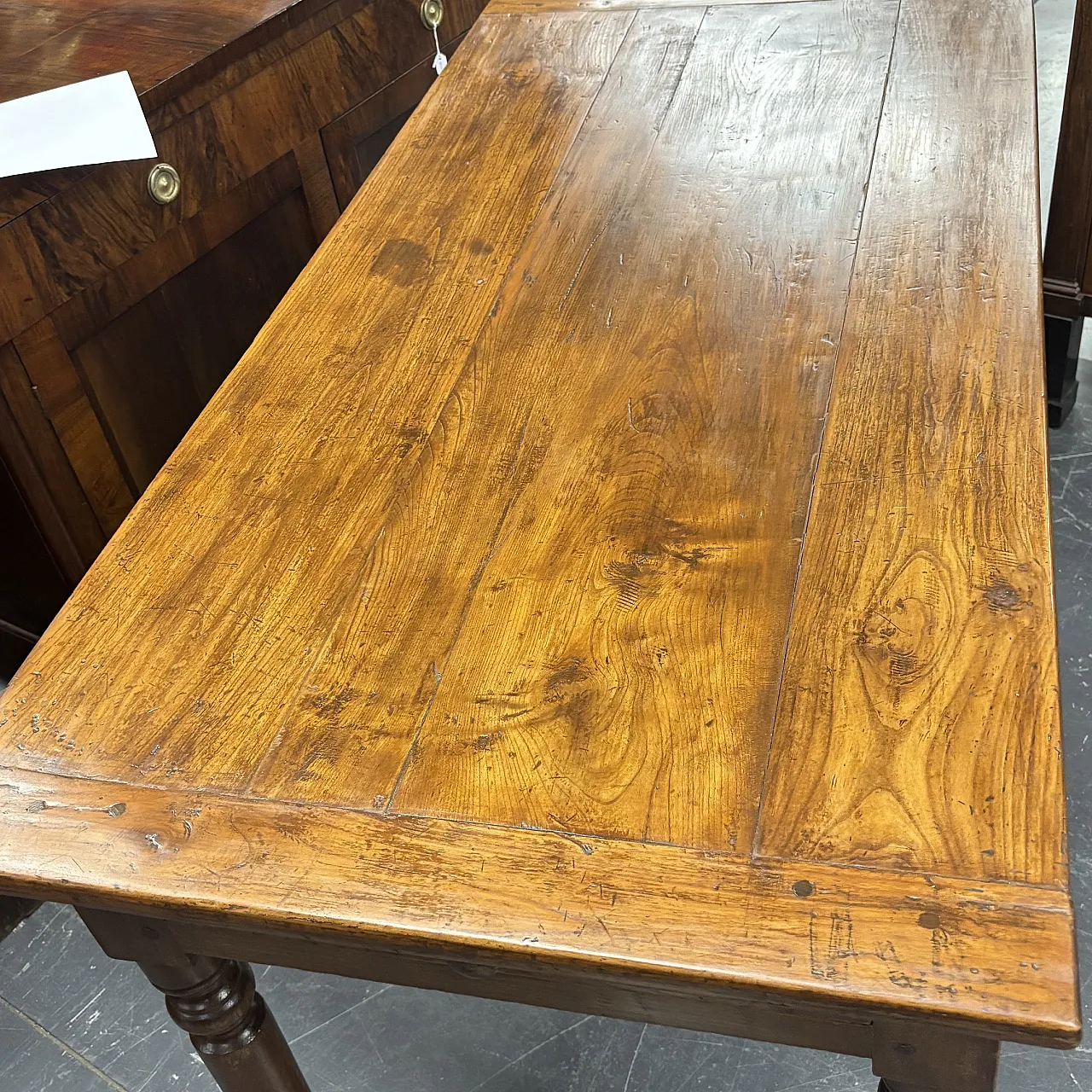Louis Philippe table solid cherry, 19th century 10