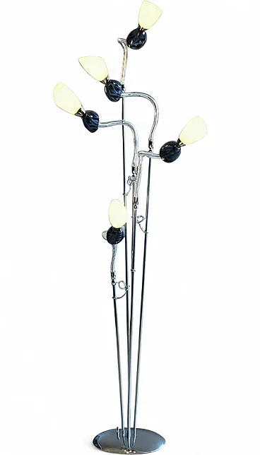 Lampada da terra serie Comete di De Majo Murano, anni 2000
