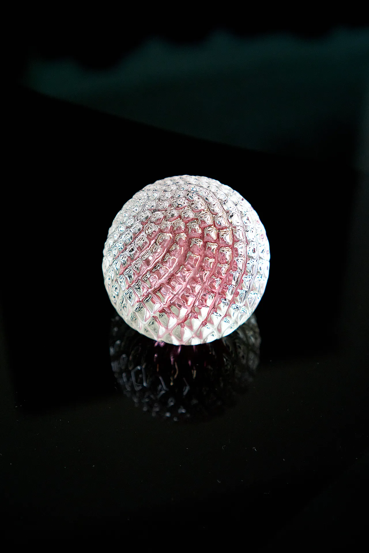 Sfera in vetro sommerso di Murano '70 1