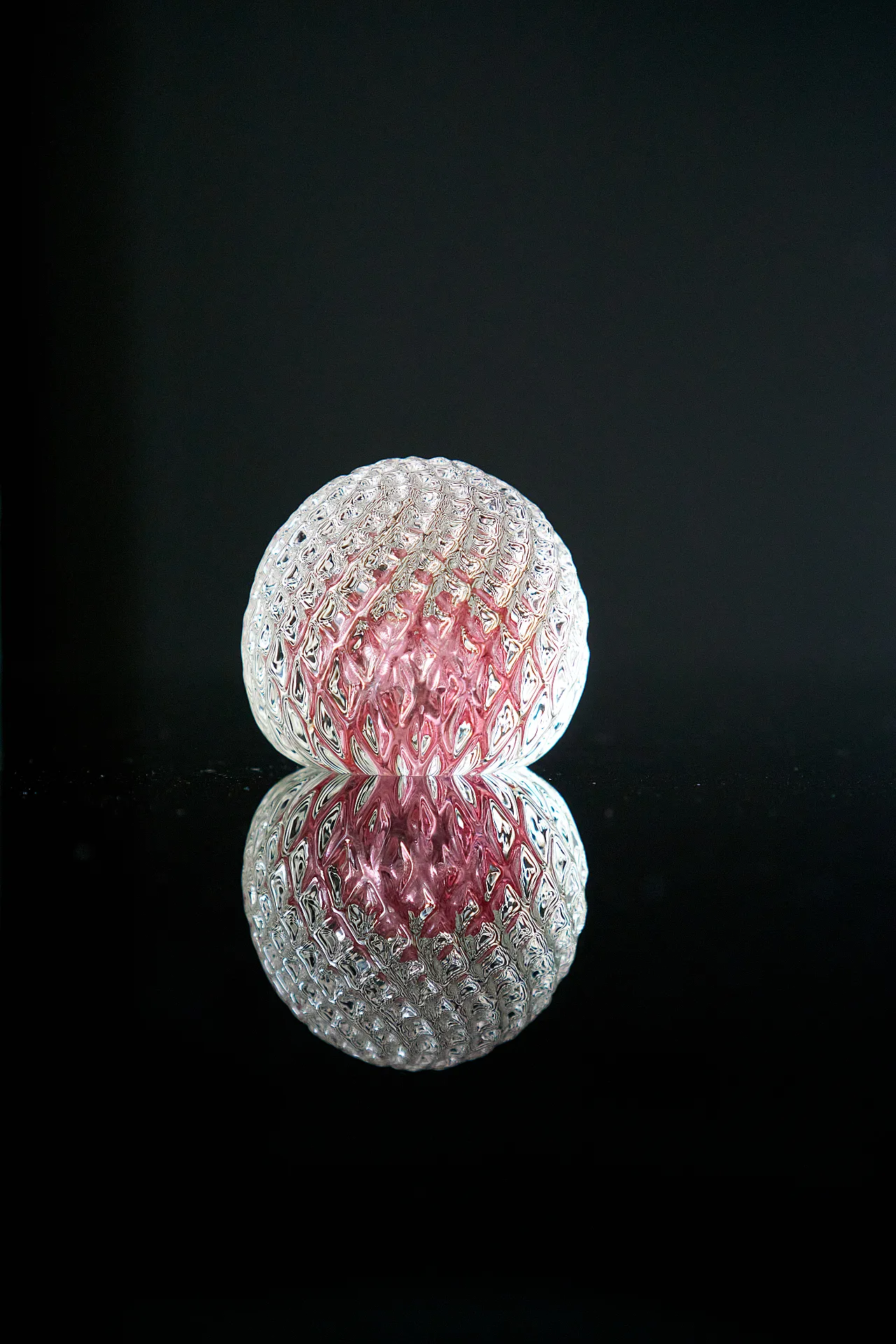 Sfera in vetro sommerso di Murano '70 3