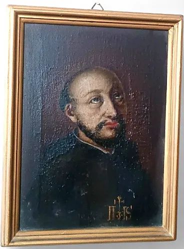 Sant'Ignazio di Loyola, olio su tela, '700
