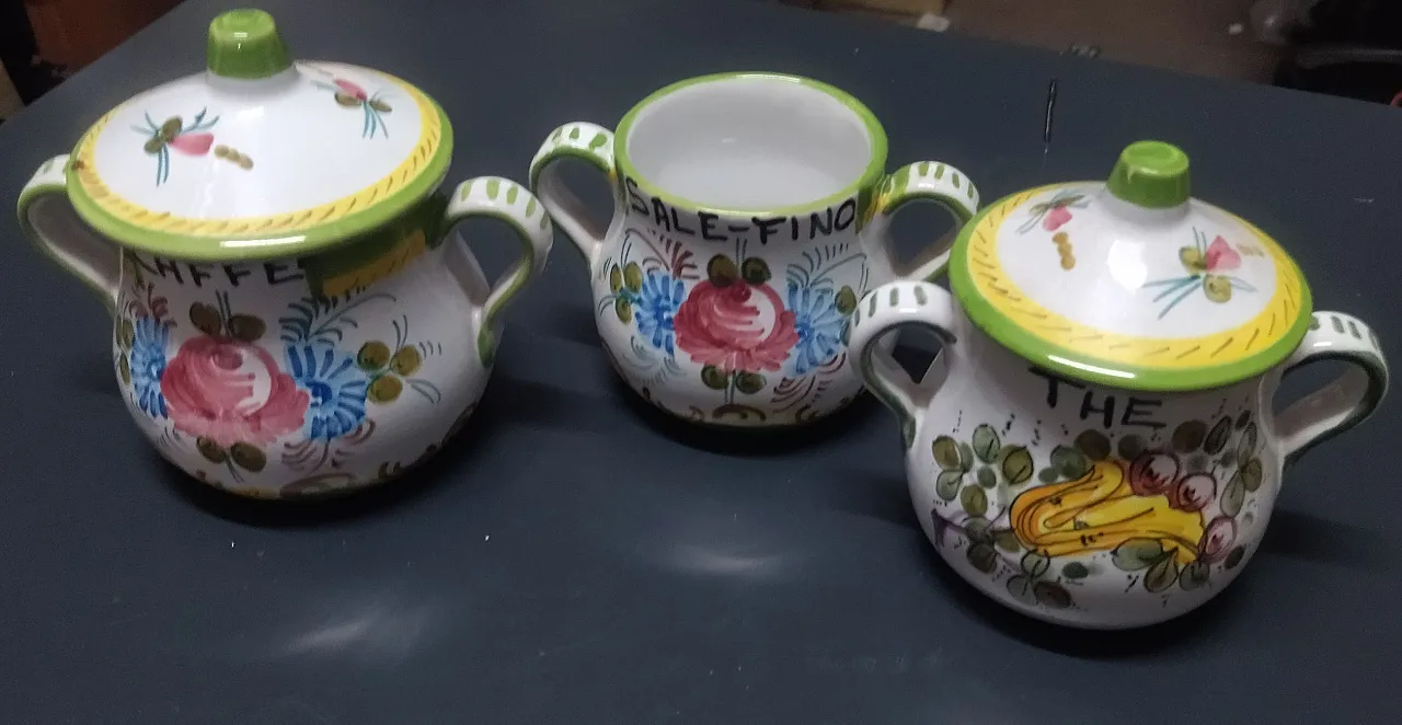 Set in ceramica Deruta 4