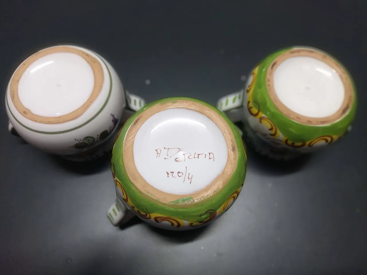 Set in ceramica Deruta 9