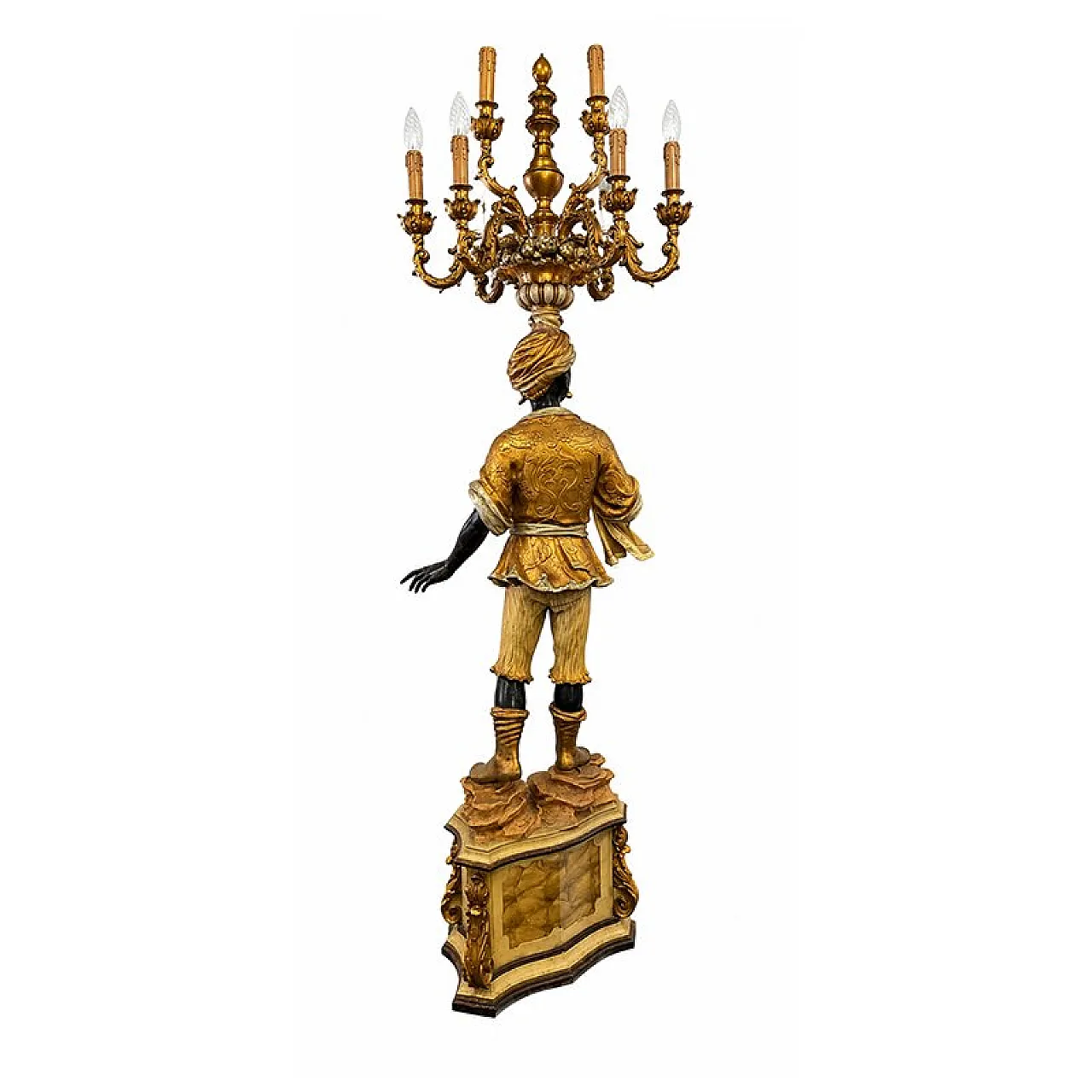 6-Light floor lamp from Moretto Veneziano, 1980s 1