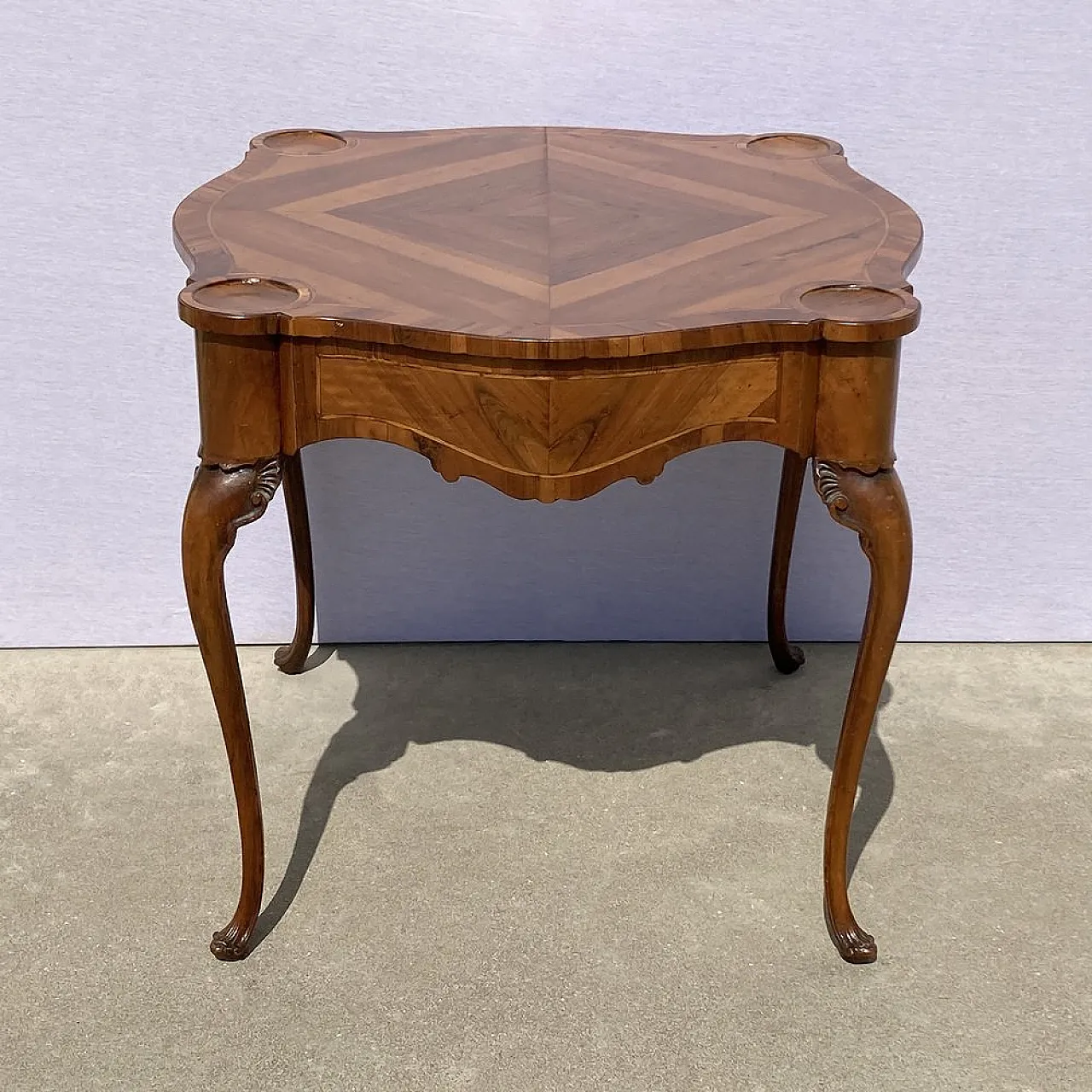Venetian game table, 18th century 2