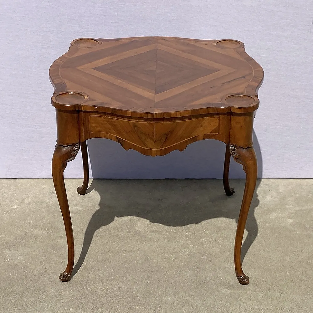Venetian game table, 18th century 6