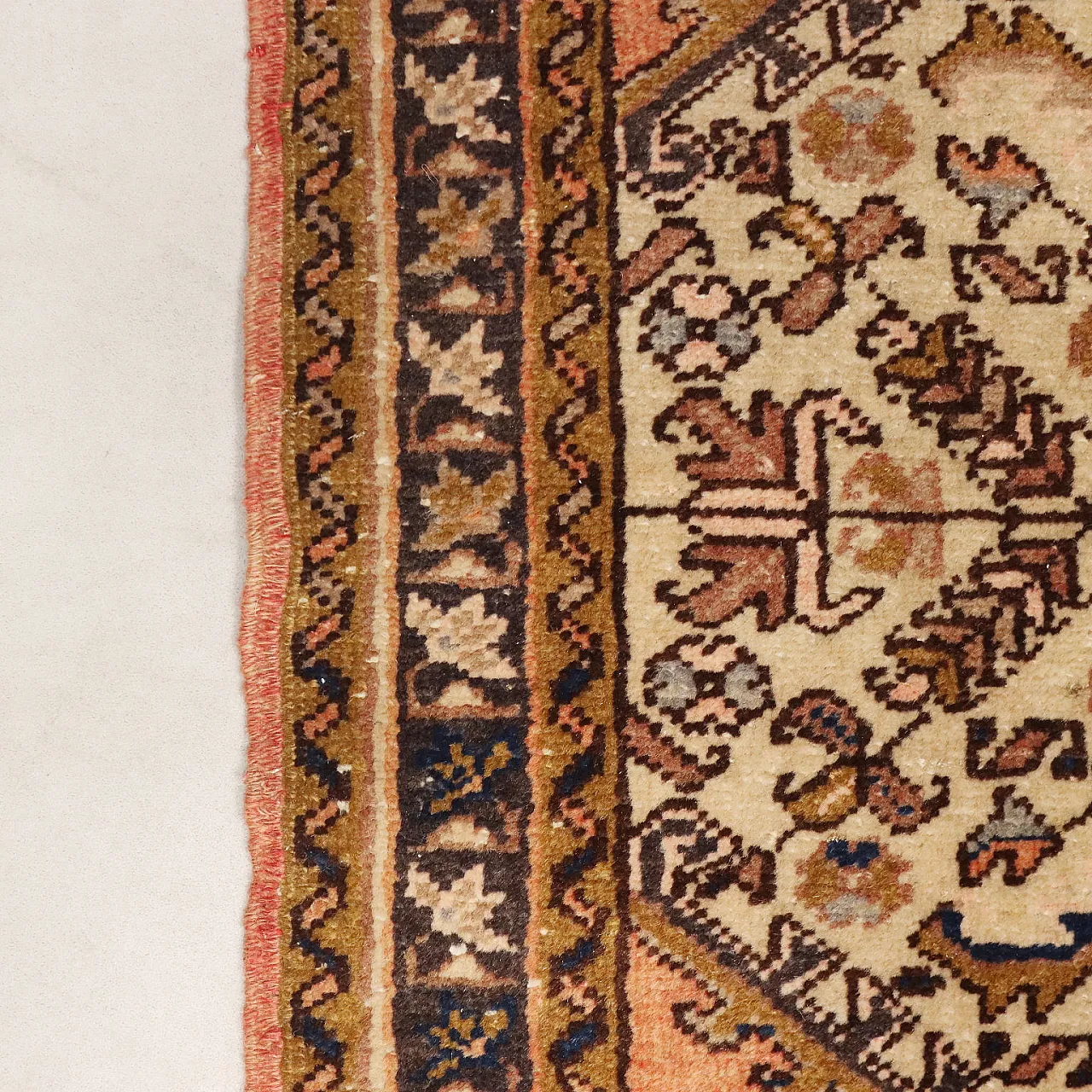 Heriz rug in cotton and wool, 20th century 6