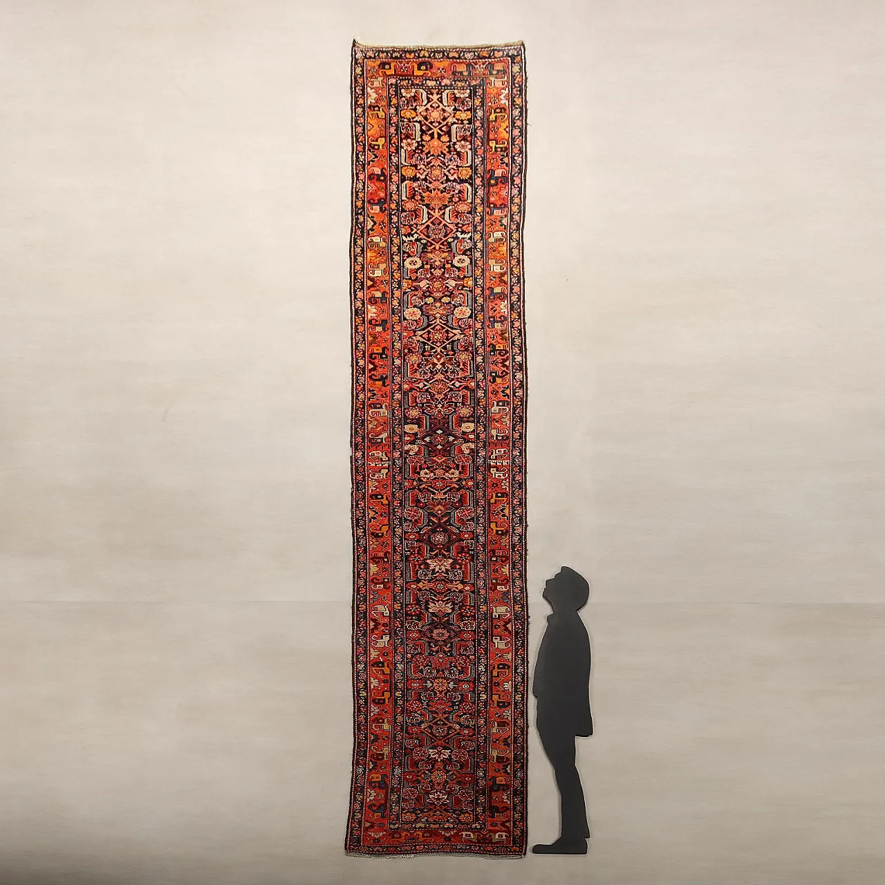 Malayer rug in cotton and wool, 20th century 2
