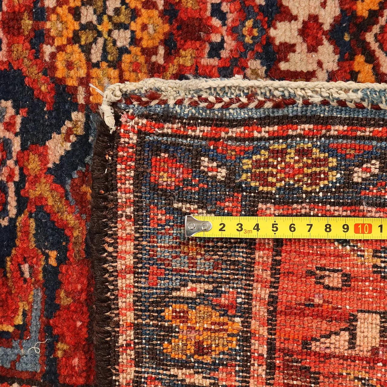 Malayer rug in cotton and wool, 20th century 7