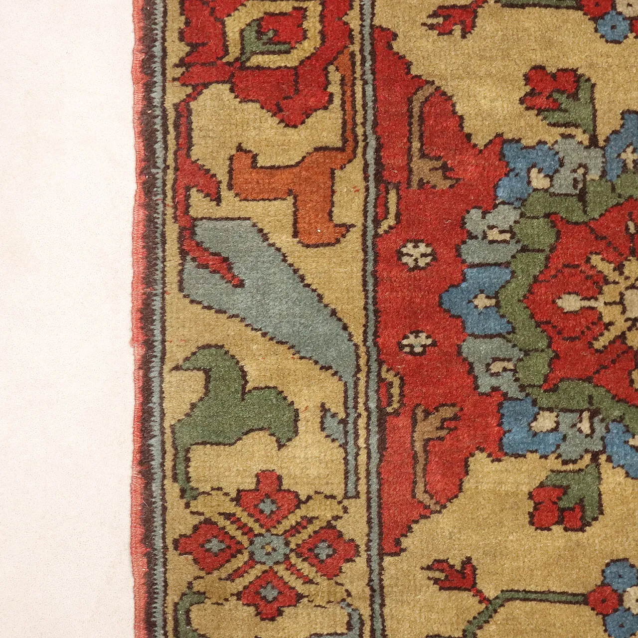 Herat rug in wool, 20th century 7