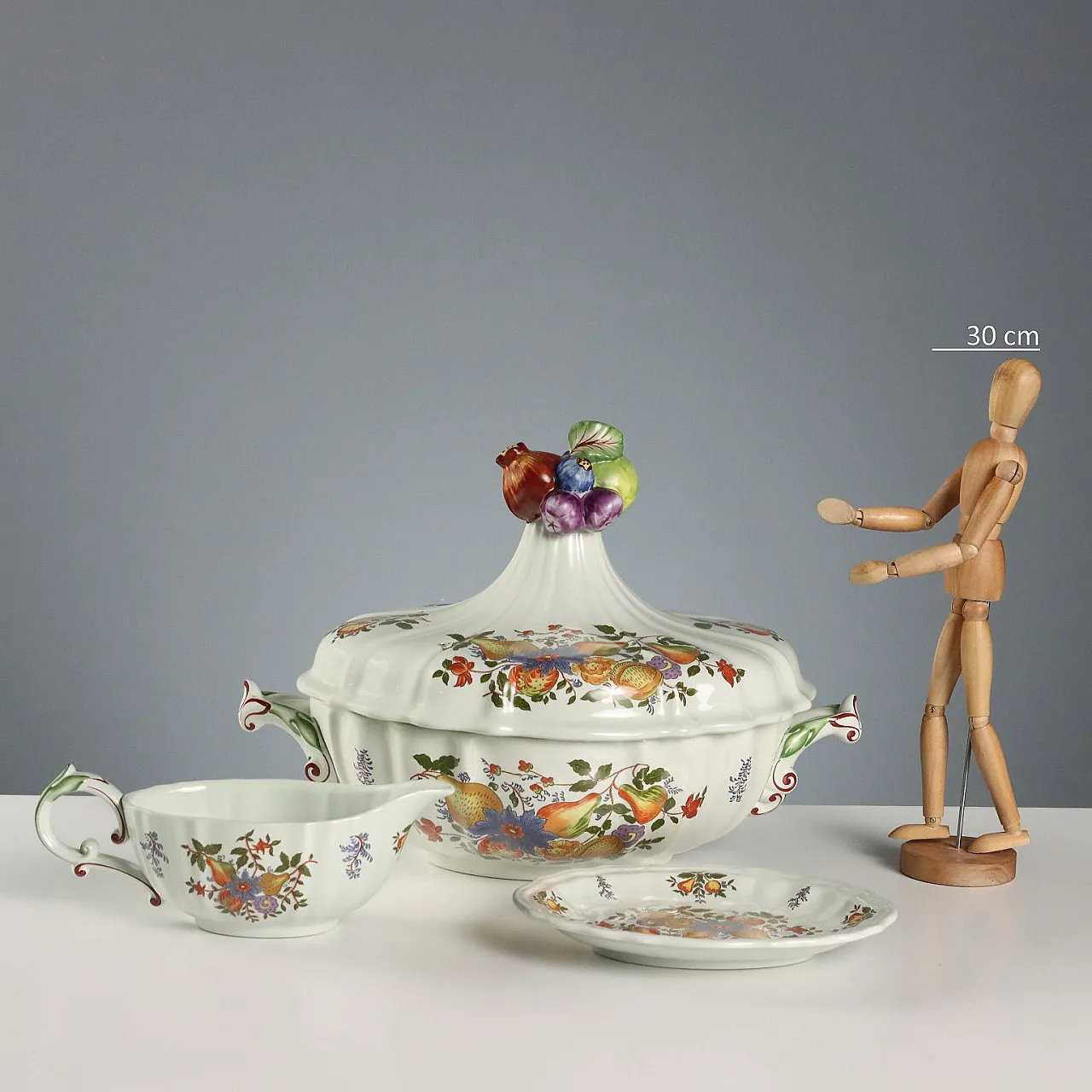 Servizio da tavola in ceramica di Richard Ginori Laveno, '900 2