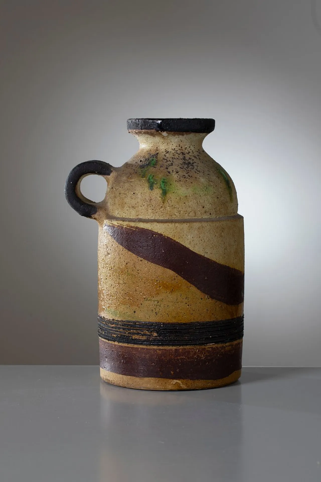 Studio Pottery vase by Ivo De Santis for Gli Etruschi, 1950s 1