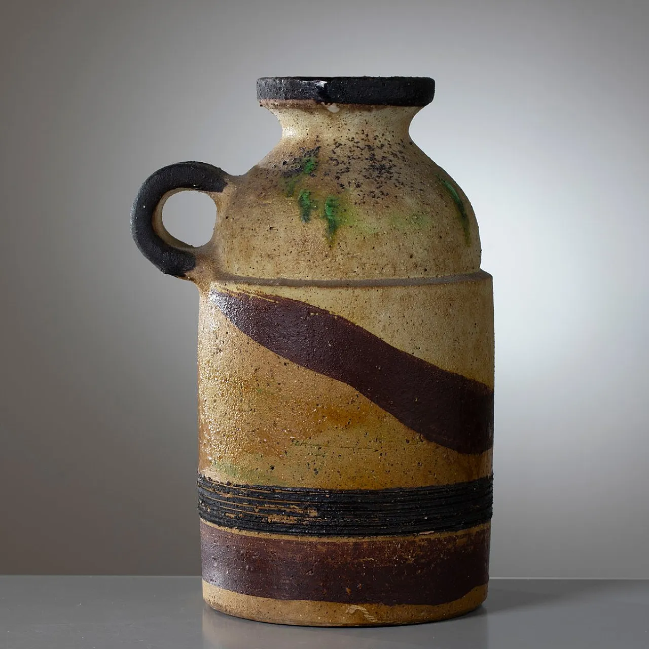 Studio Pottery vase by Ivo De Santis for Gli Etruschi, 1950s 4