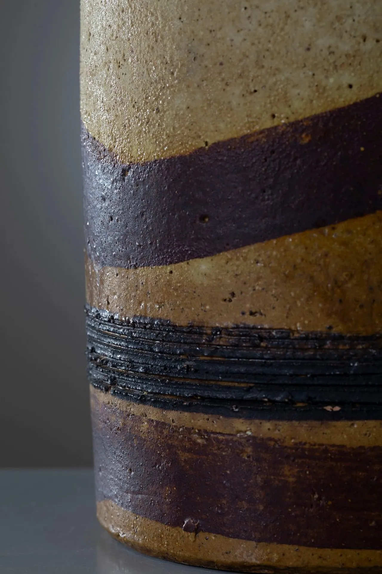 Studio Pottery vase by Ivo De Santis for Gli Etruschi, 1950s 5