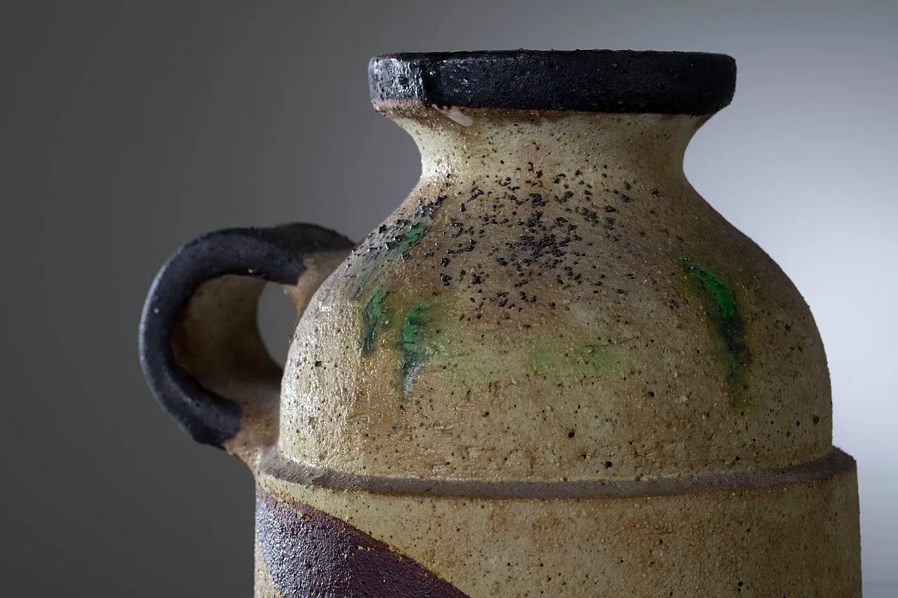 Studio Pottery vase by Ivo De Santis for Gli Etruschi, 1950s 7