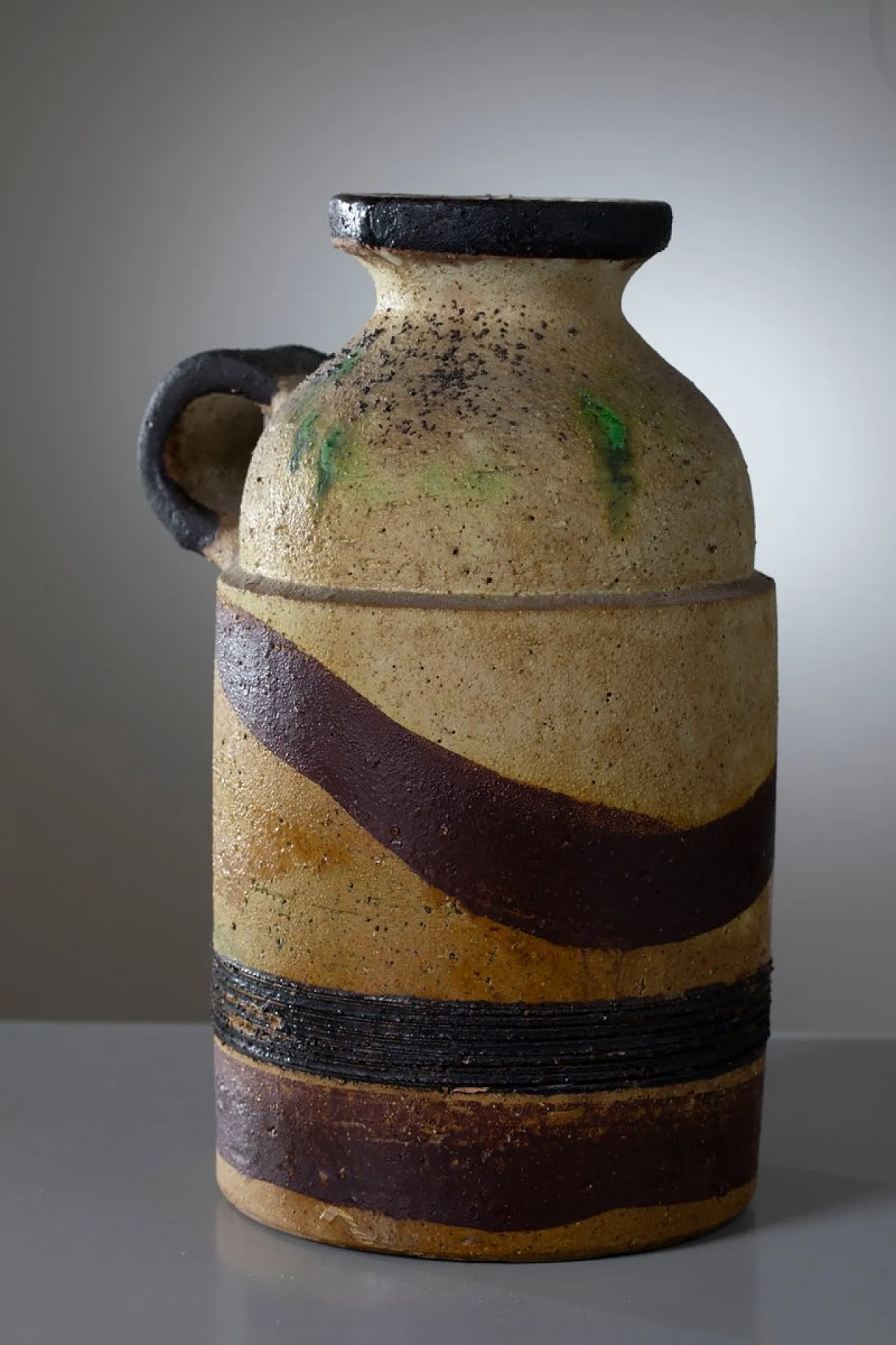 Studio Pottery vase by Ivo De Santis for Gli Etruschi, 1950s 8