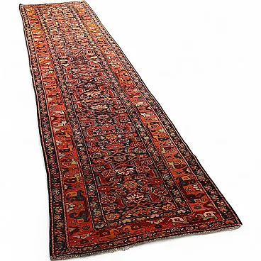 Malayer rug in cotton and wool, 20th century