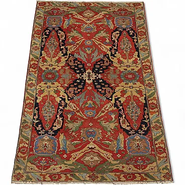 Herat rug in wool, 20th century