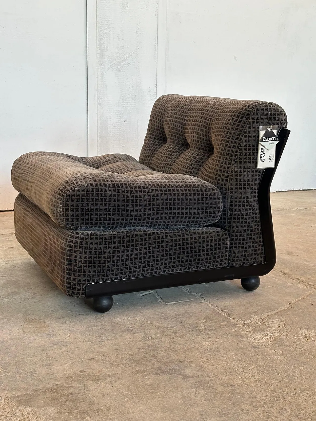 Set con poltrone Amanta di Mario Bellini per B&B Italia, anni '70 30