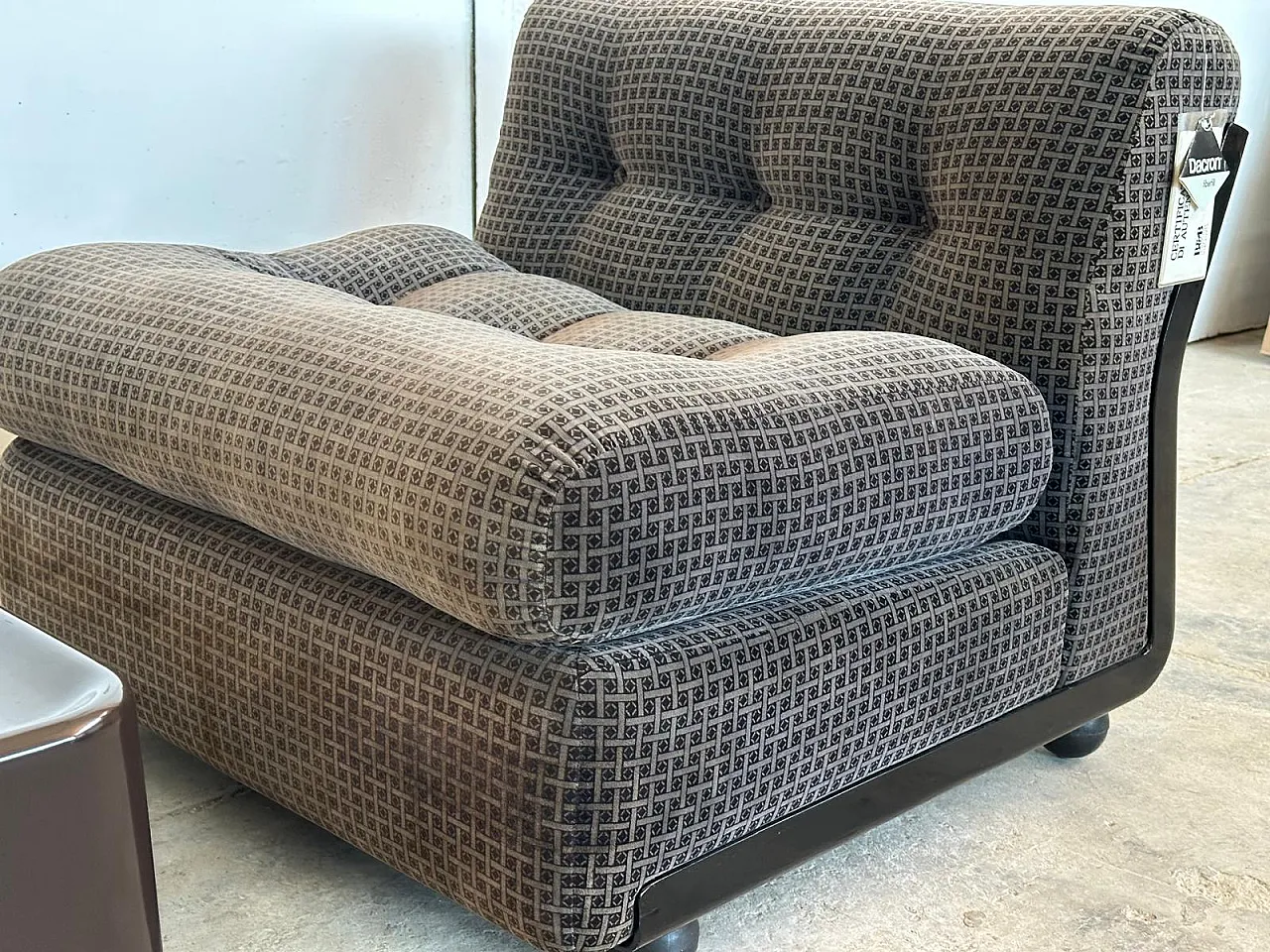 Set con poltrone Amanta di Mario Bellini per B&B Italia, anni '70 32