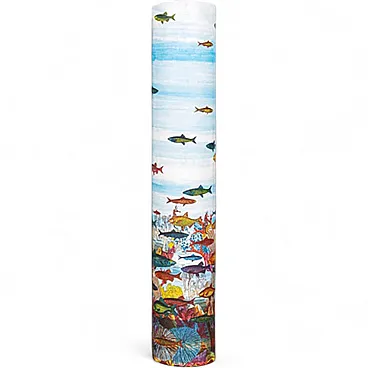 Aquarium floor lamp by Piero Fornasetti for Antonangeli, 1990s