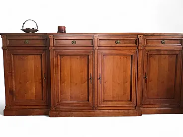 Credenza alta falegnameria stile Direttorio, anni 2000