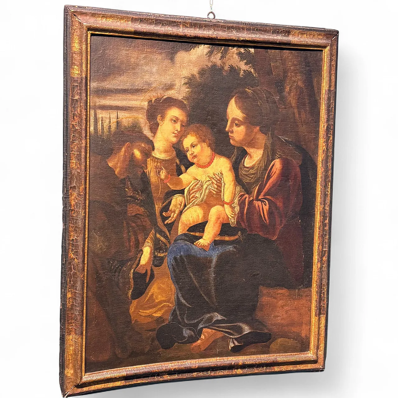 Sacred conversation, oil on canvas, 16th century 27