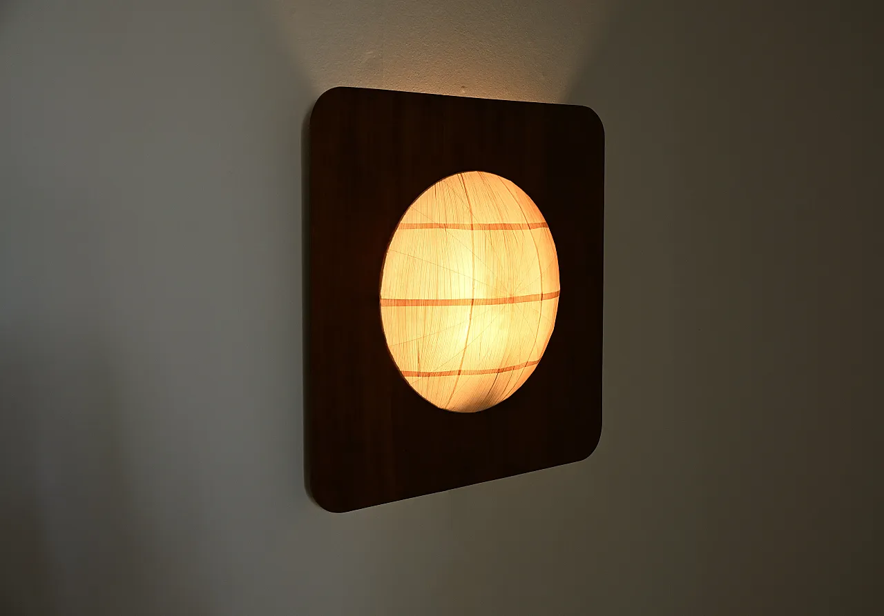 Lampada da parete italiana, anni '60 4