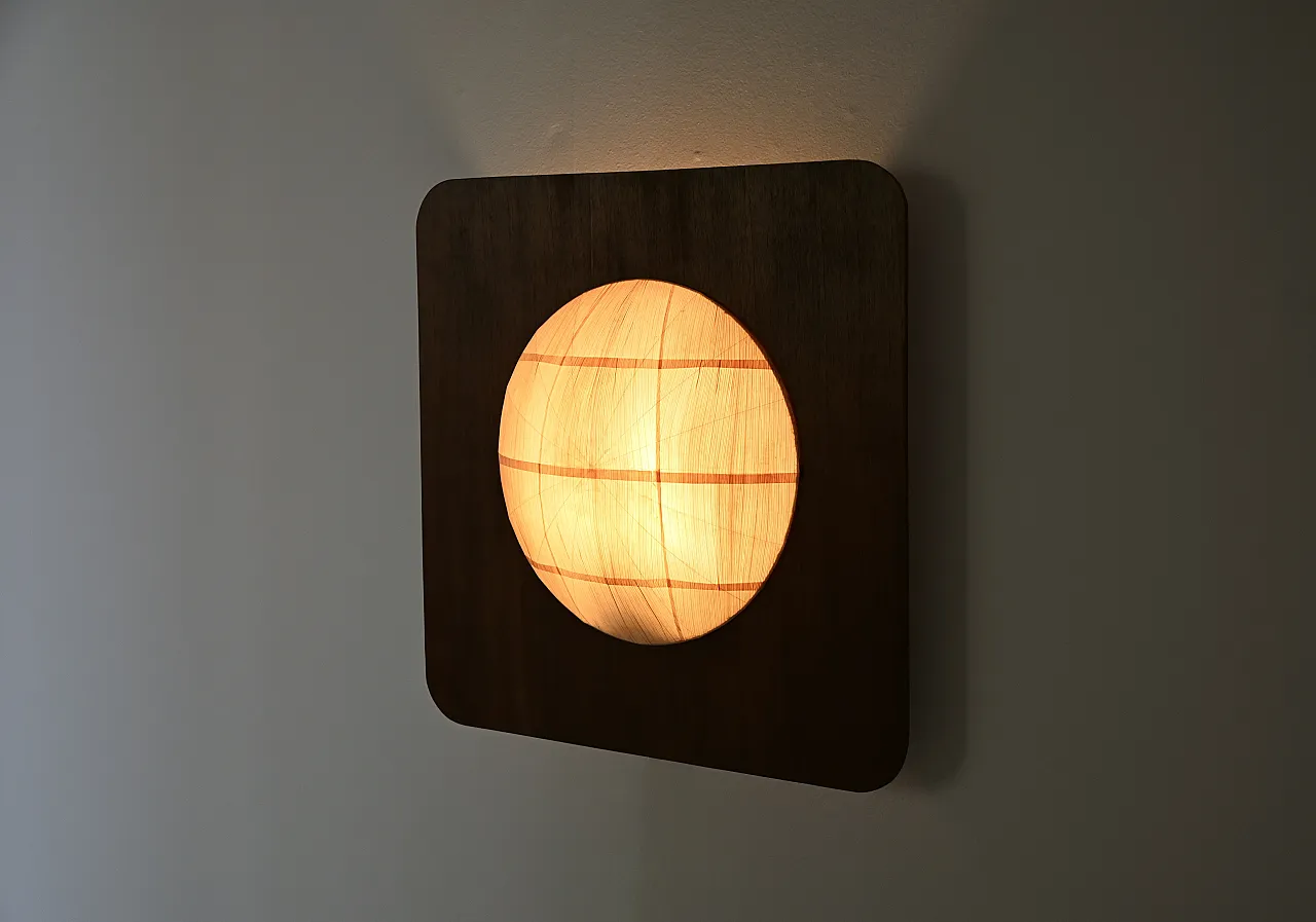 Lampada da parete italiana, anni '60 6