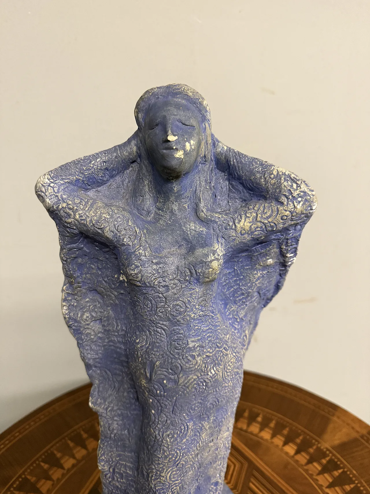 Scultura in gesso, Venere viola, anni '50 3