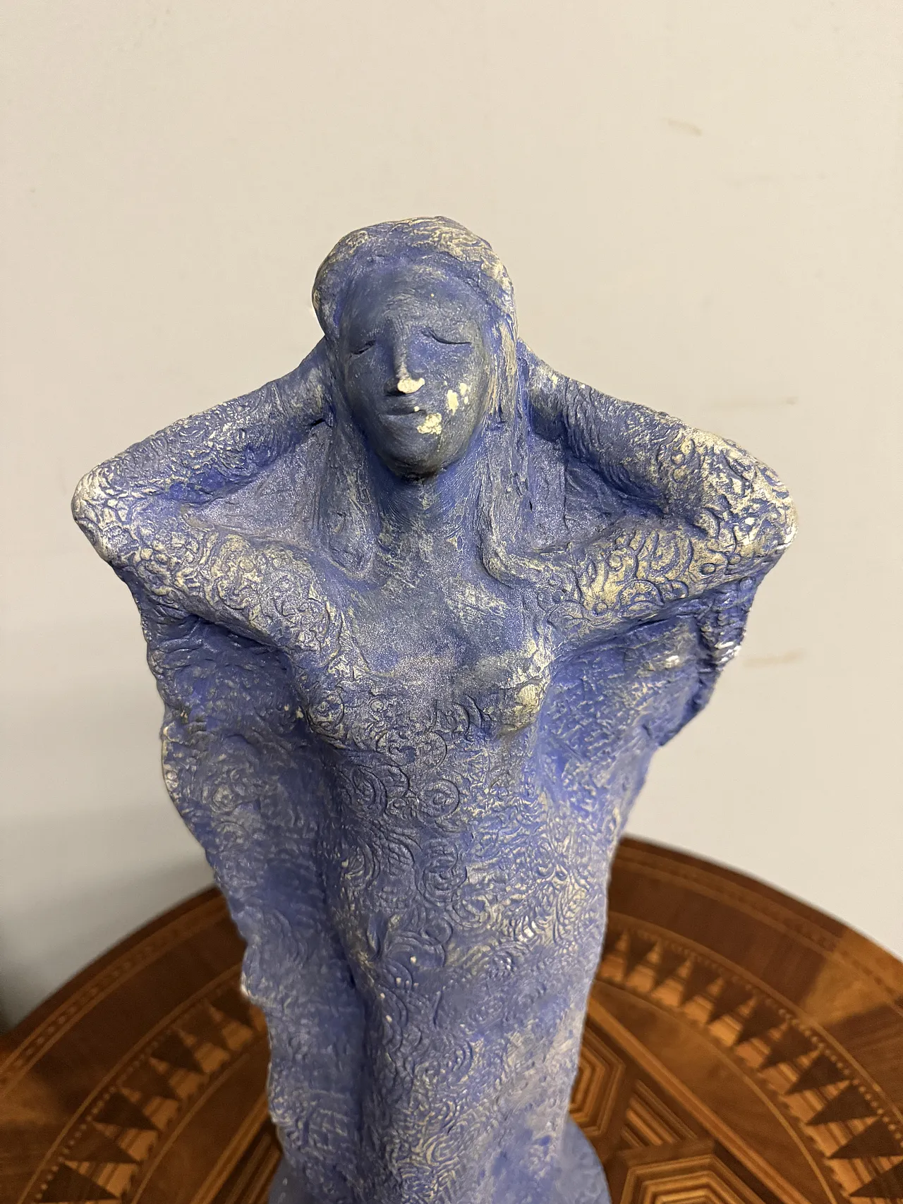 Scultura in gesso, Venere viola, anni '50 4