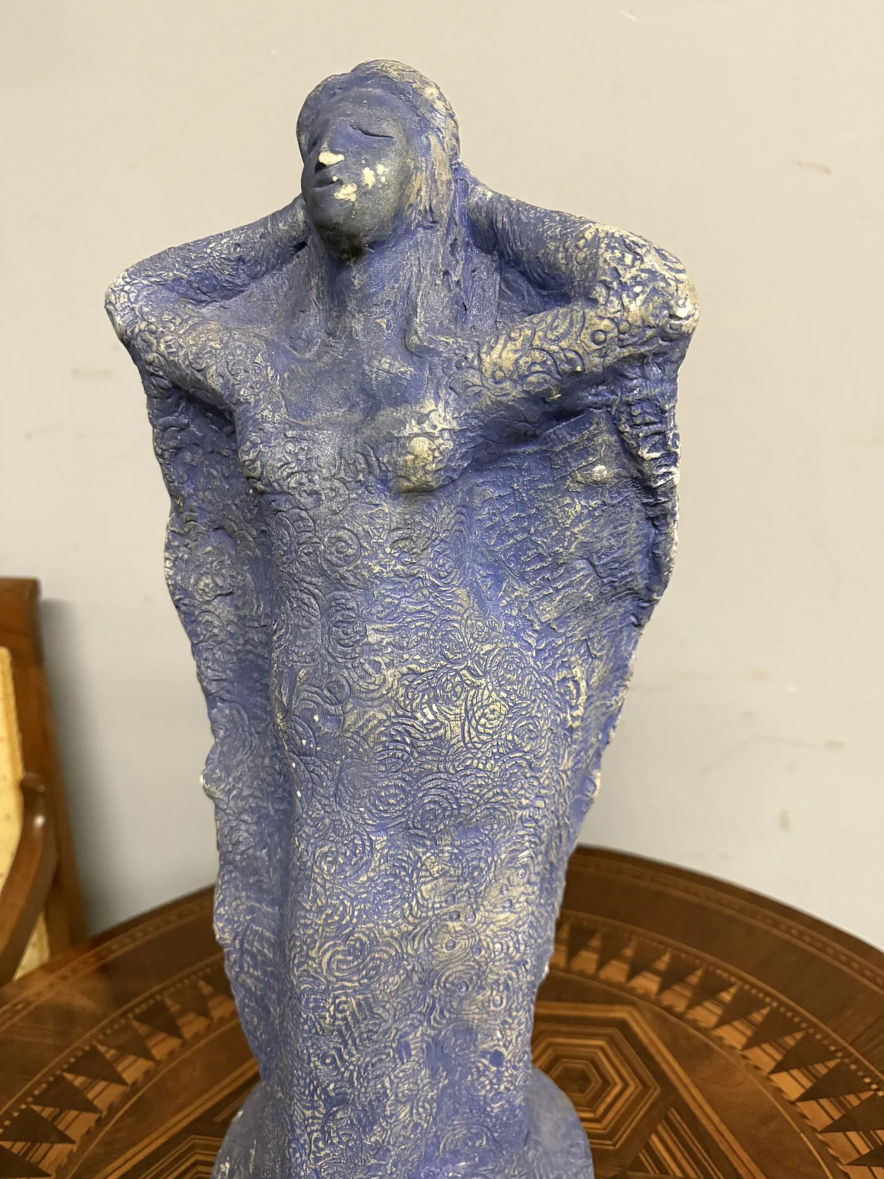 Scultura in gesso, Venere viola, anni '50 5