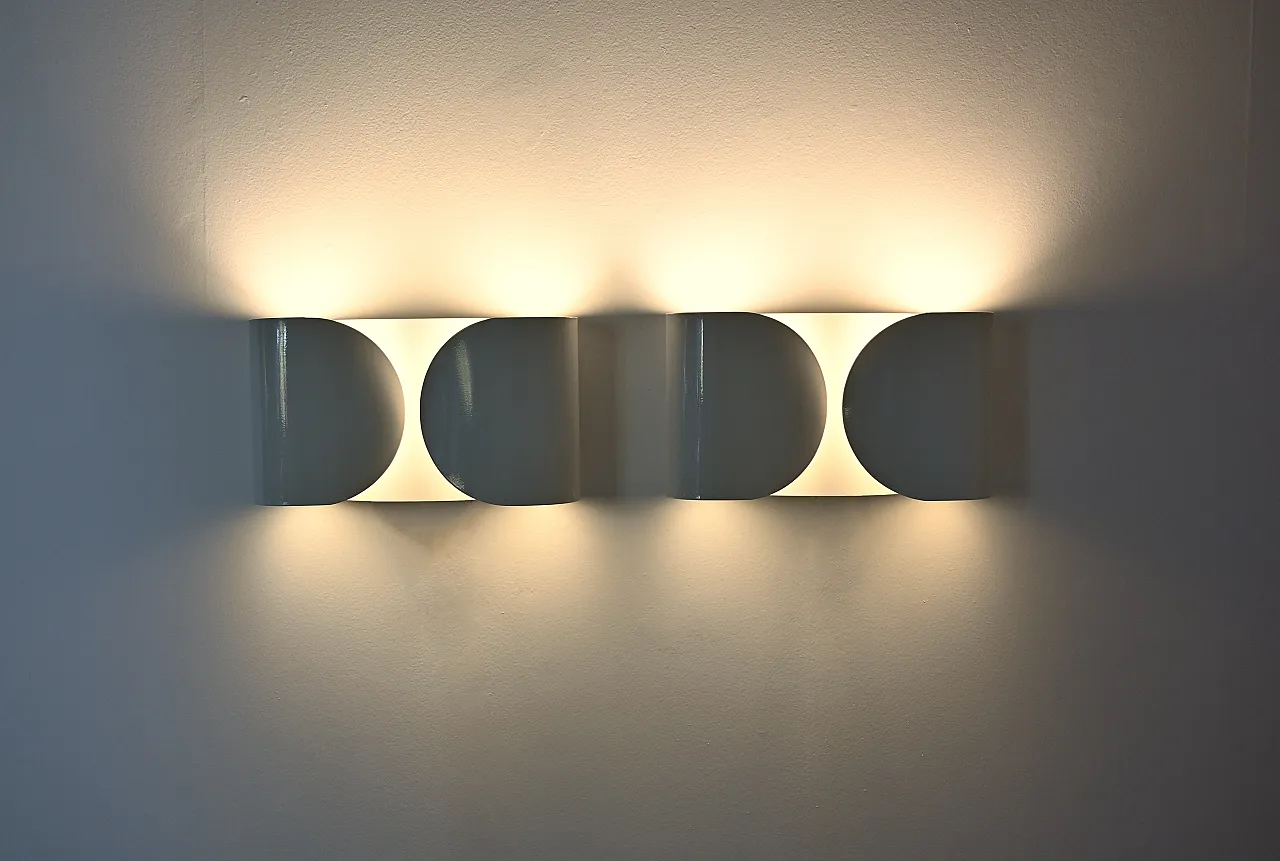 Coppia di Applique Foglio di Tobia & Afra Scarpa per Flos, anni '60 4
