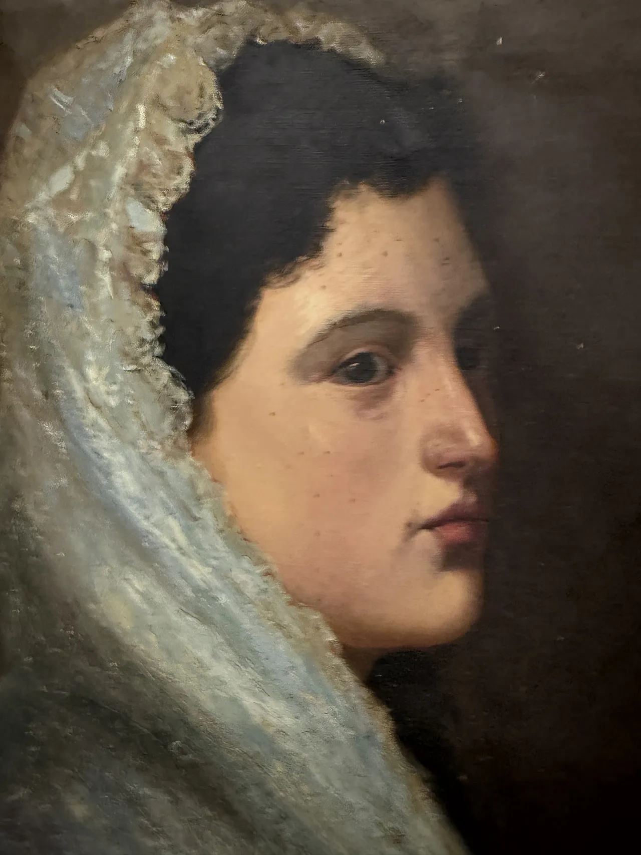 Ritratto di donna, olio su tela, '800 4