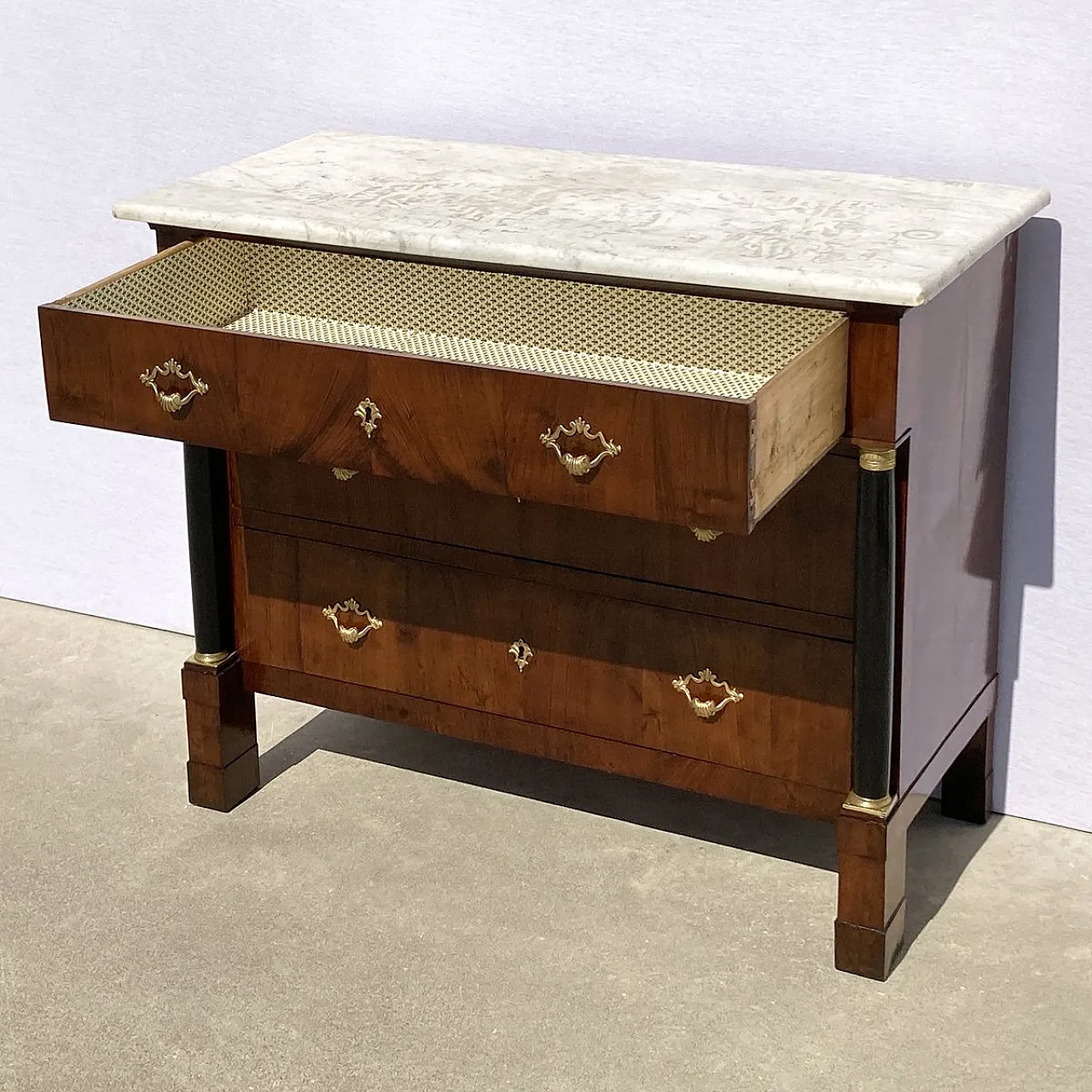 Imperial chest of drawers, early 20th century 8