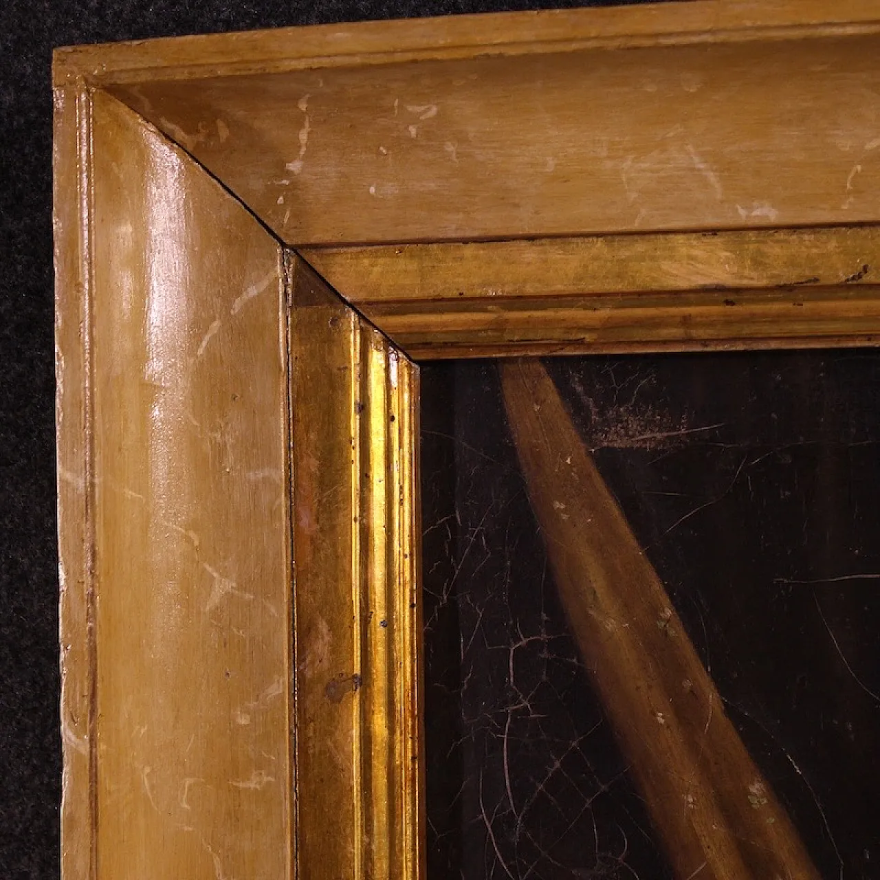 F. Bonati, Interior scene, oil painting signed and dated 1913 12