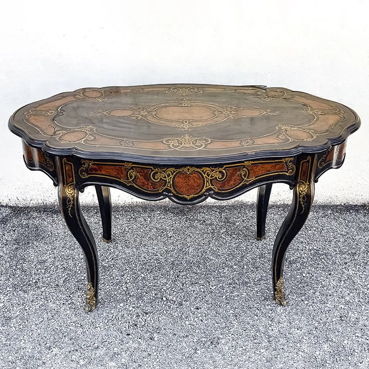 Napoleon III Boulle desk, early 19th century 2