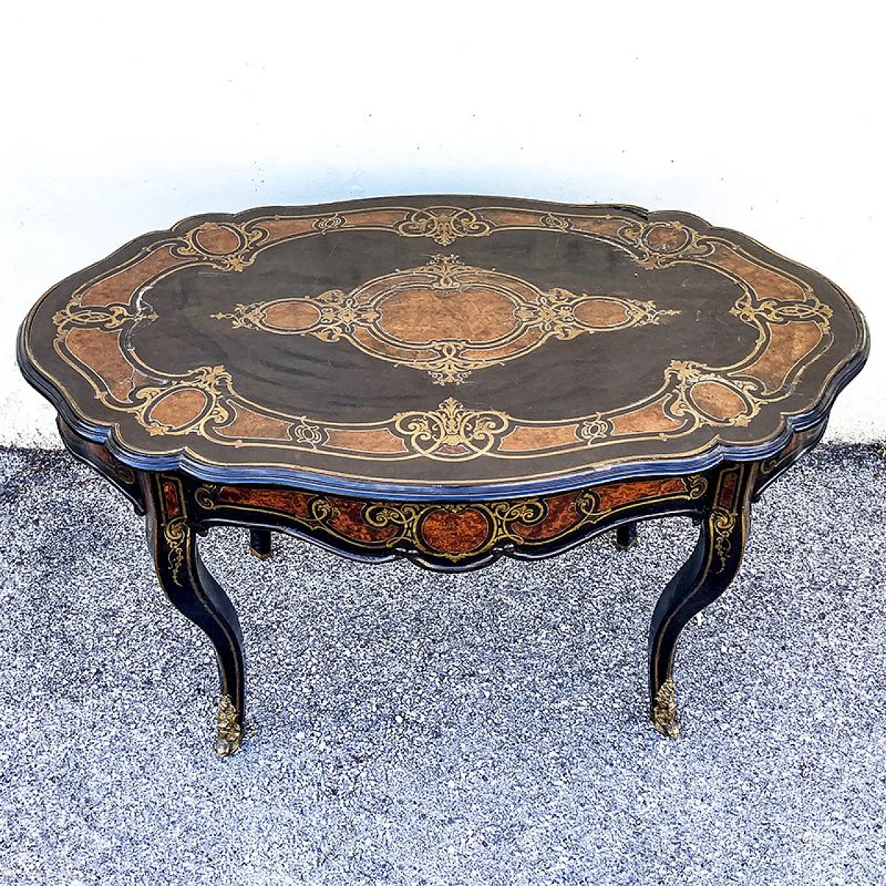 Napoleon III Boulle desk, early 19th century 3