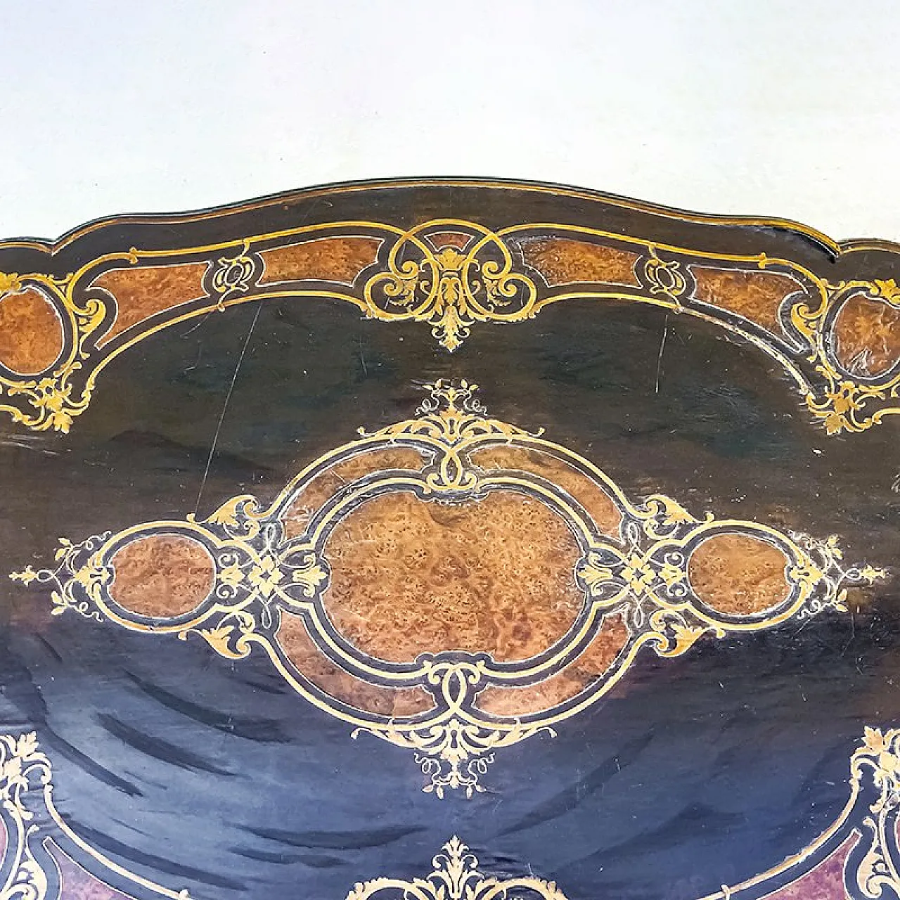 Napoleon III Boulle desk, early 19th century 6