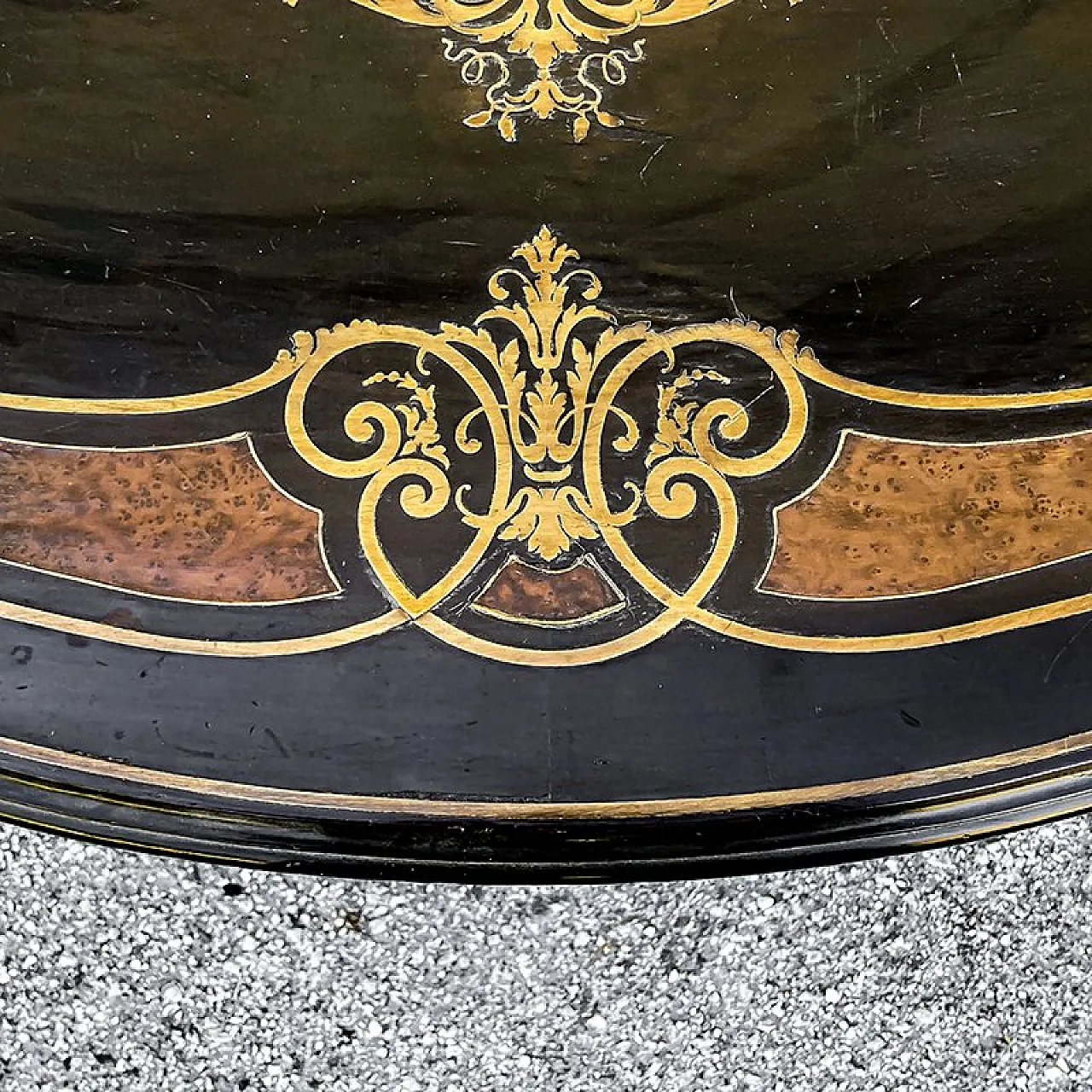 Napoleon III Boulle desk, early 19th century 7