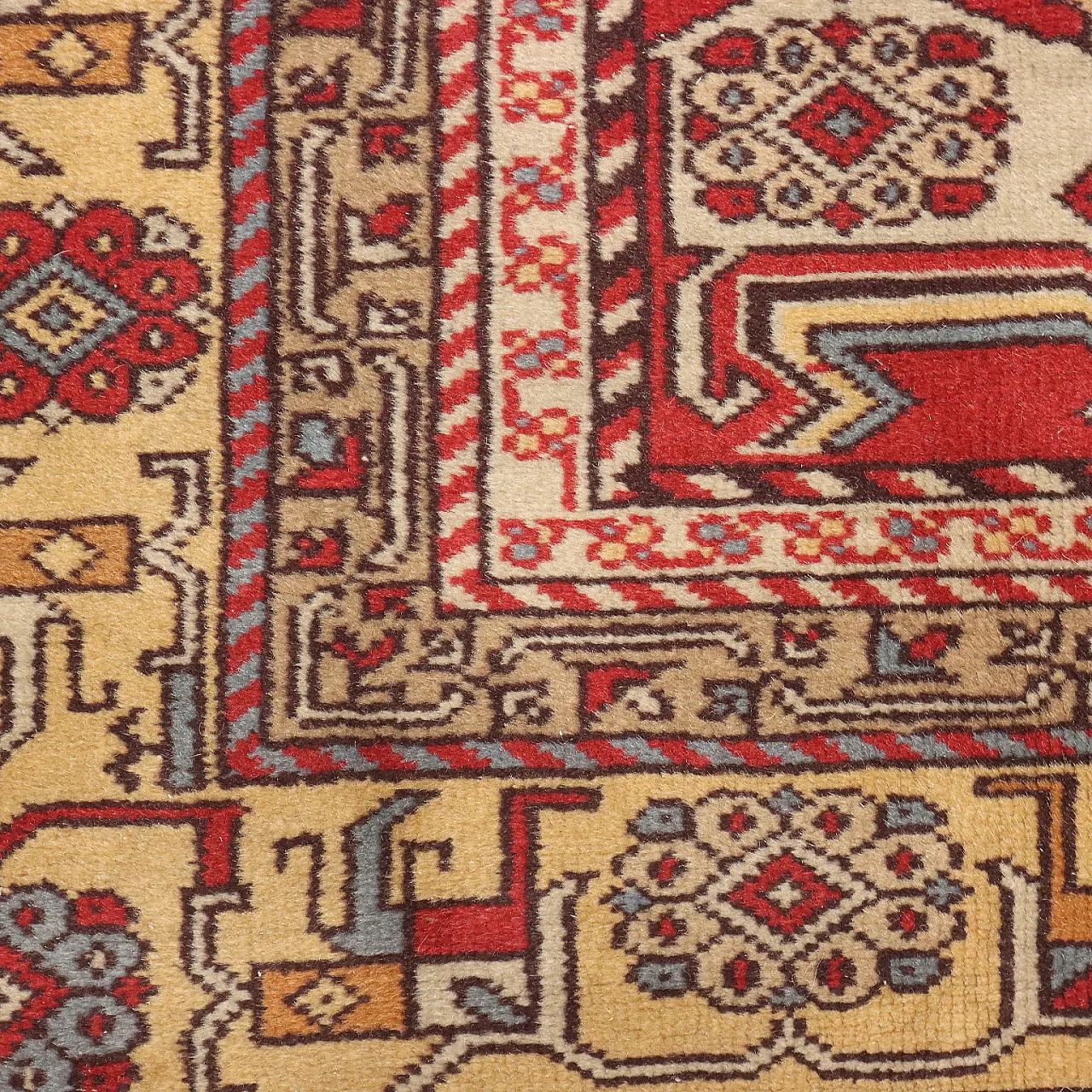 Shirwan rug in cotton and wool, 20th century 6