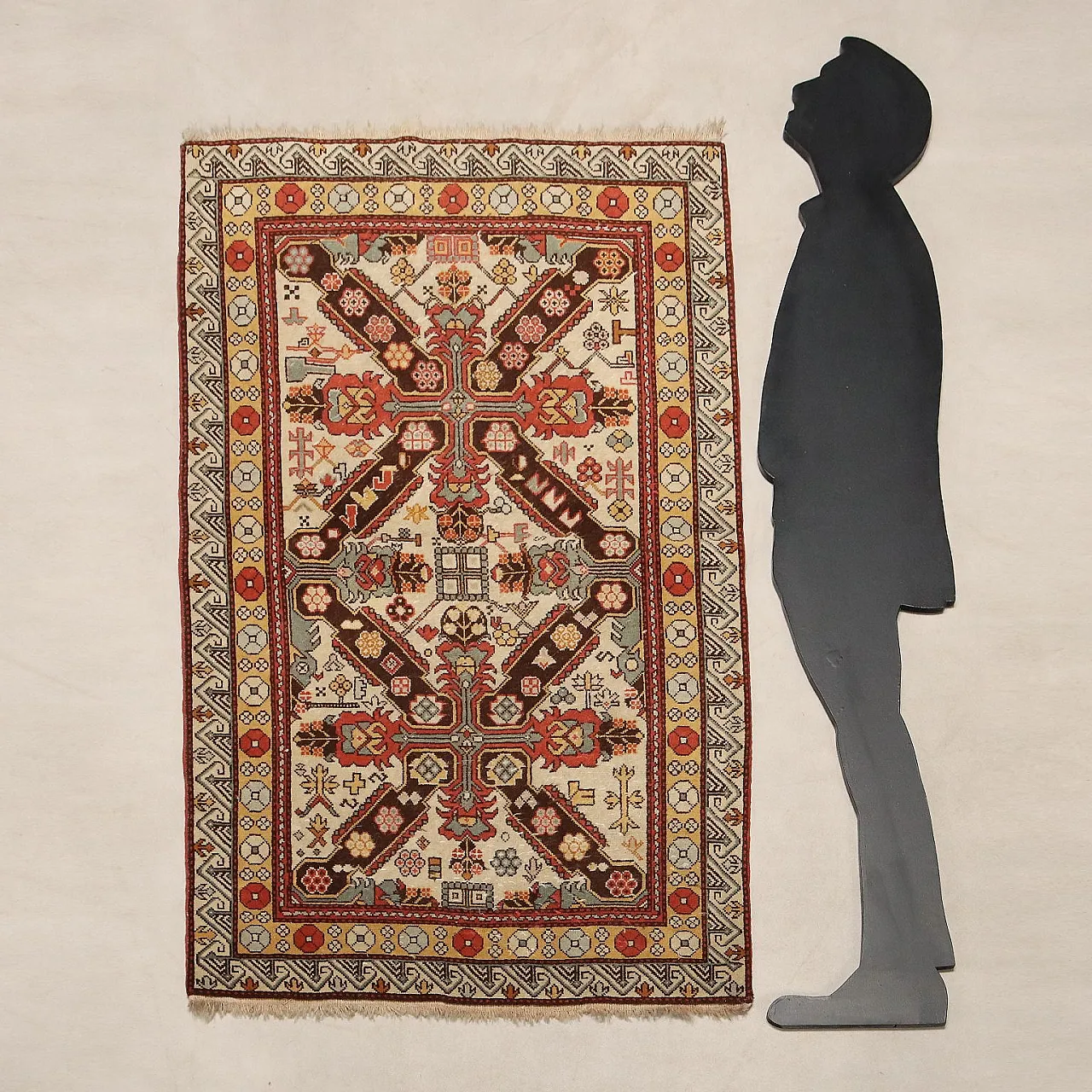 Shirvan rug in wool, 20th century 2
