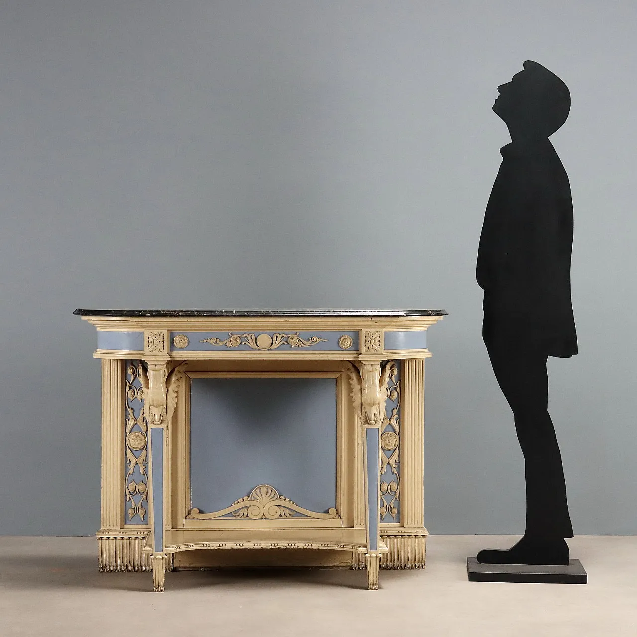 Console in Neoclassical style, 19th century 2
