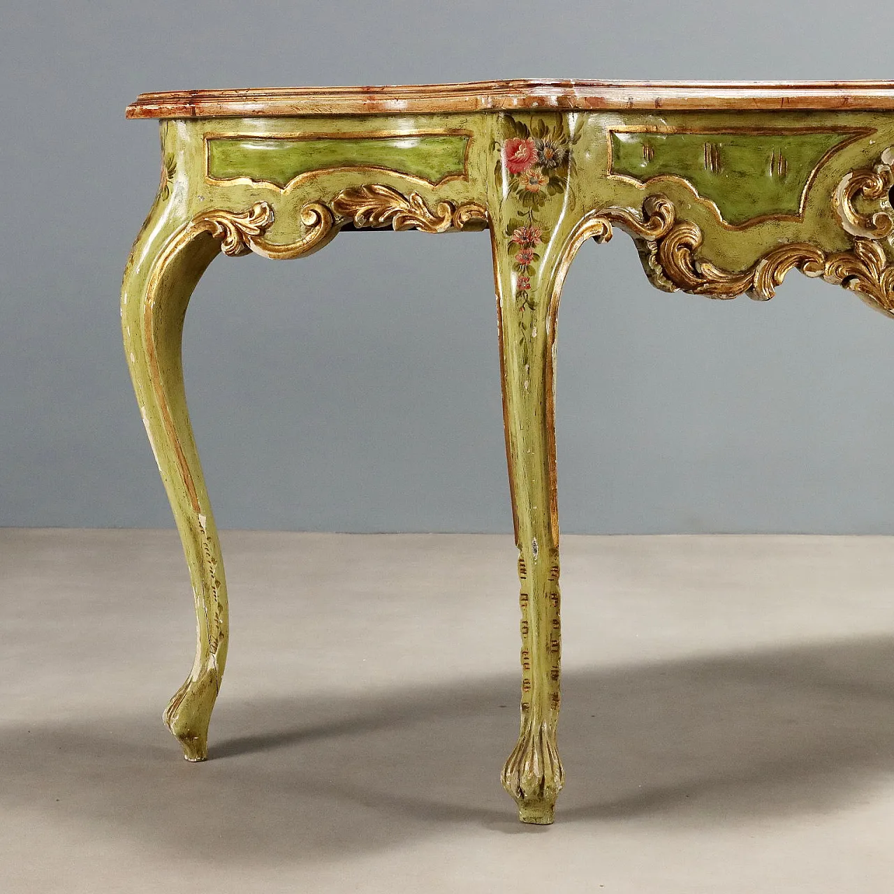 Console in Venetian Baroque style, 20th century 3