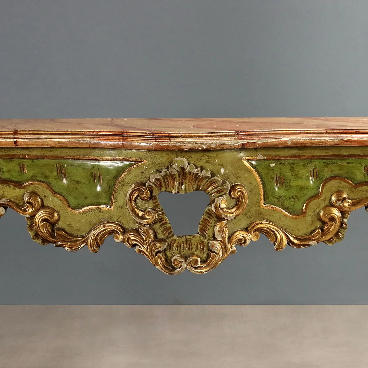 Console in Venetian Baroque style, 20th century 4