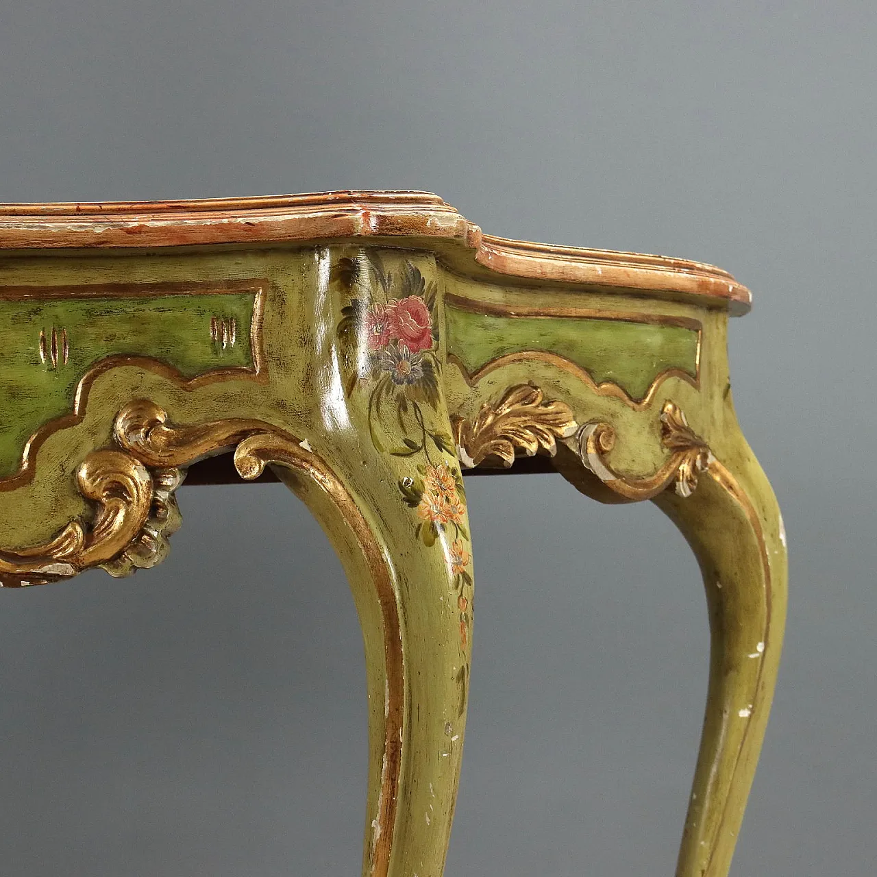 Console in Venetian Baroque style, 20th century 5
