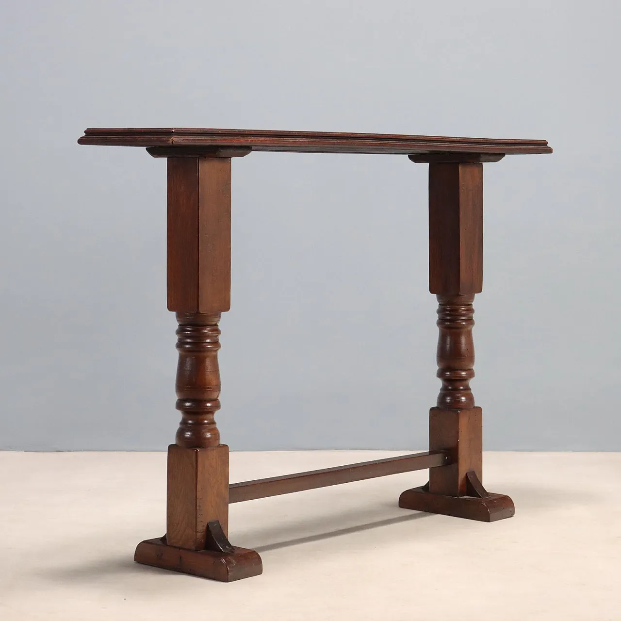 Console in walnut-stained oak, 19th century 7