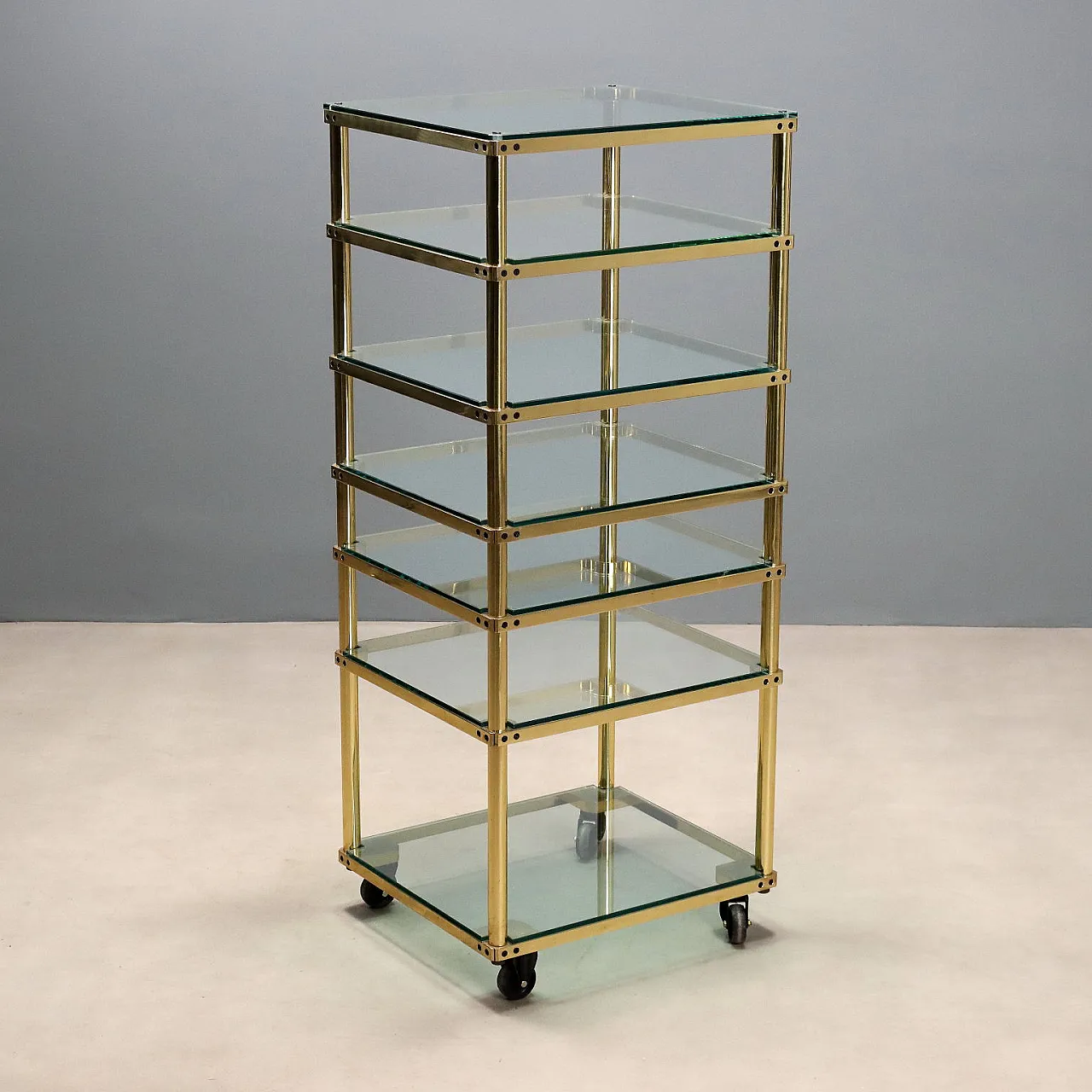 Glass display, 1980s 1